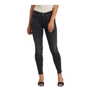 Silver Suki Mid Rise Skinny Jeans